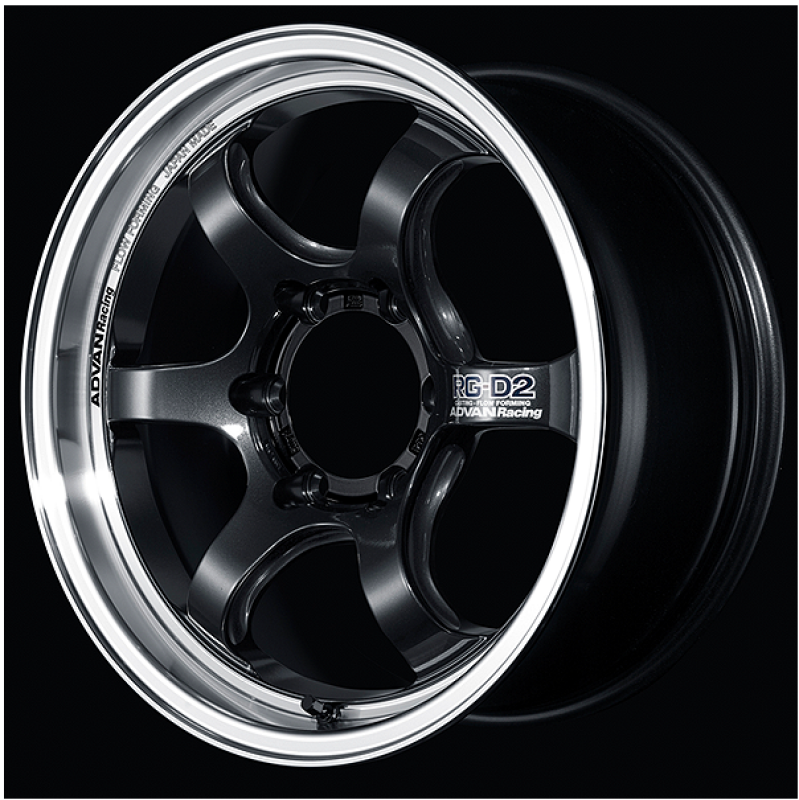 Advan GT 20X11.5 +53 5x130 Racing Titanium Black Wheel