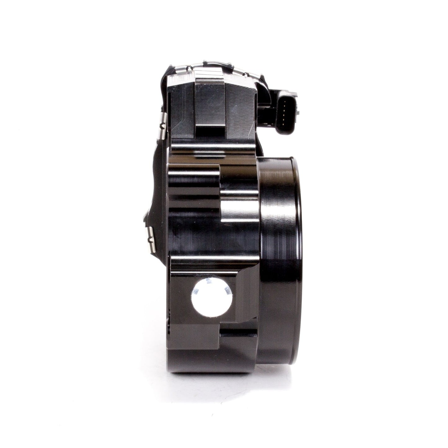 Dodge Hemi Hellcat 6.2 100mm Throttle Body Black Billet Aluminum 15-24