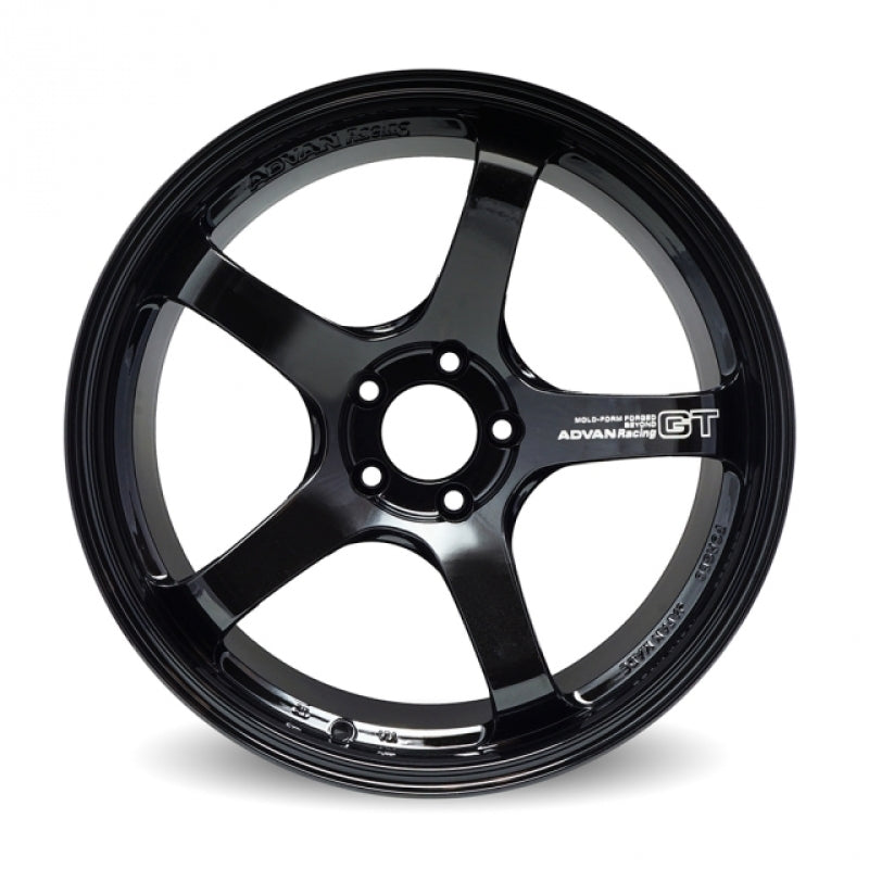 Advan GT Beyond 18x9.5 +45 5x100 Racing Titanium Black Wheel