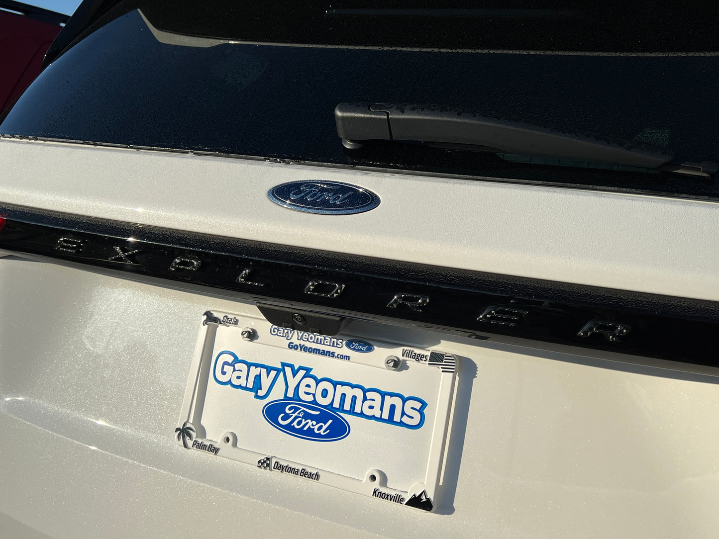 Liftgate Letter Overlays Fits 2025-2026 Ford Explorer
