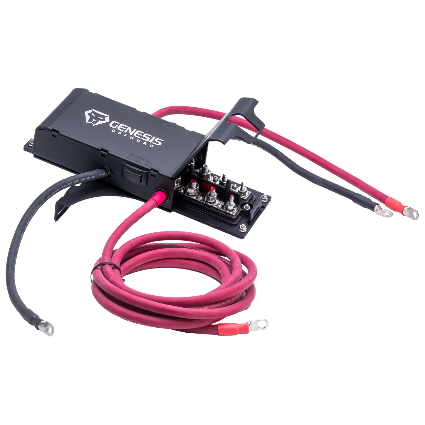 2021+ Diesel Gladiator Dual Battery System - Under Hood