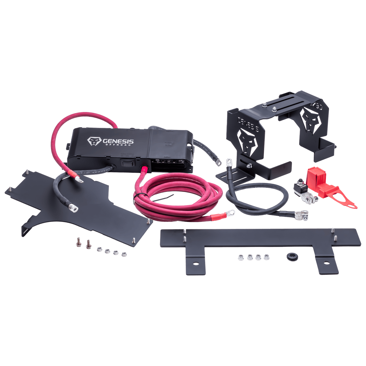 2020-2023 Diesel Wrangler Dual Battery Kit - Under Hood