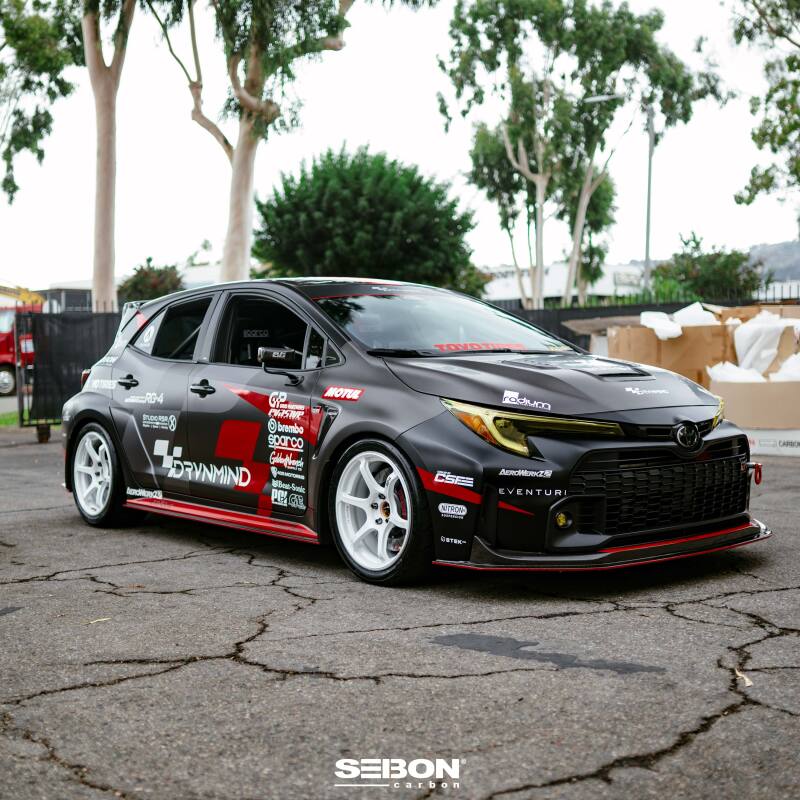 Seibon 2023+ Toyota GR Corolla MB-Style Carbon Fiber Front Lip