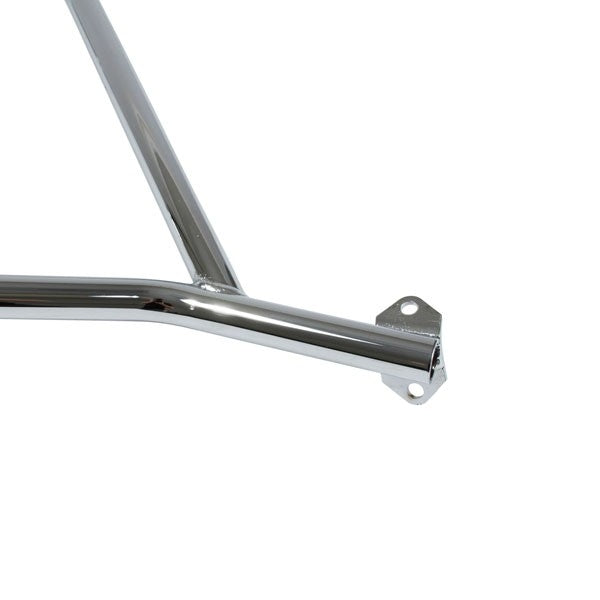Ford Mustang Strut Tower Brace Powder Coated Chrome Finish 86-93