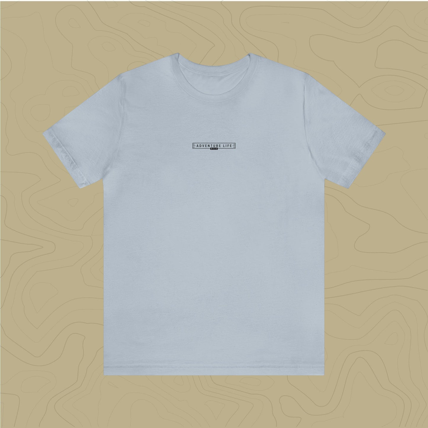 Yosemite National Park - Adventure Life Trail Topographic Garment Dyed Tee