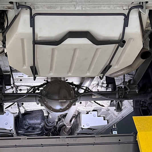 37 Gallon Spare Tire Replacement Fresh Water Tank 2007-2025 Mercedes Sprinter 144" & 170"