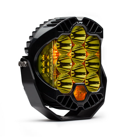LED Light Pods High Speed Spot Pattern Baja Amber LP9 Series Baja Designs - 320011