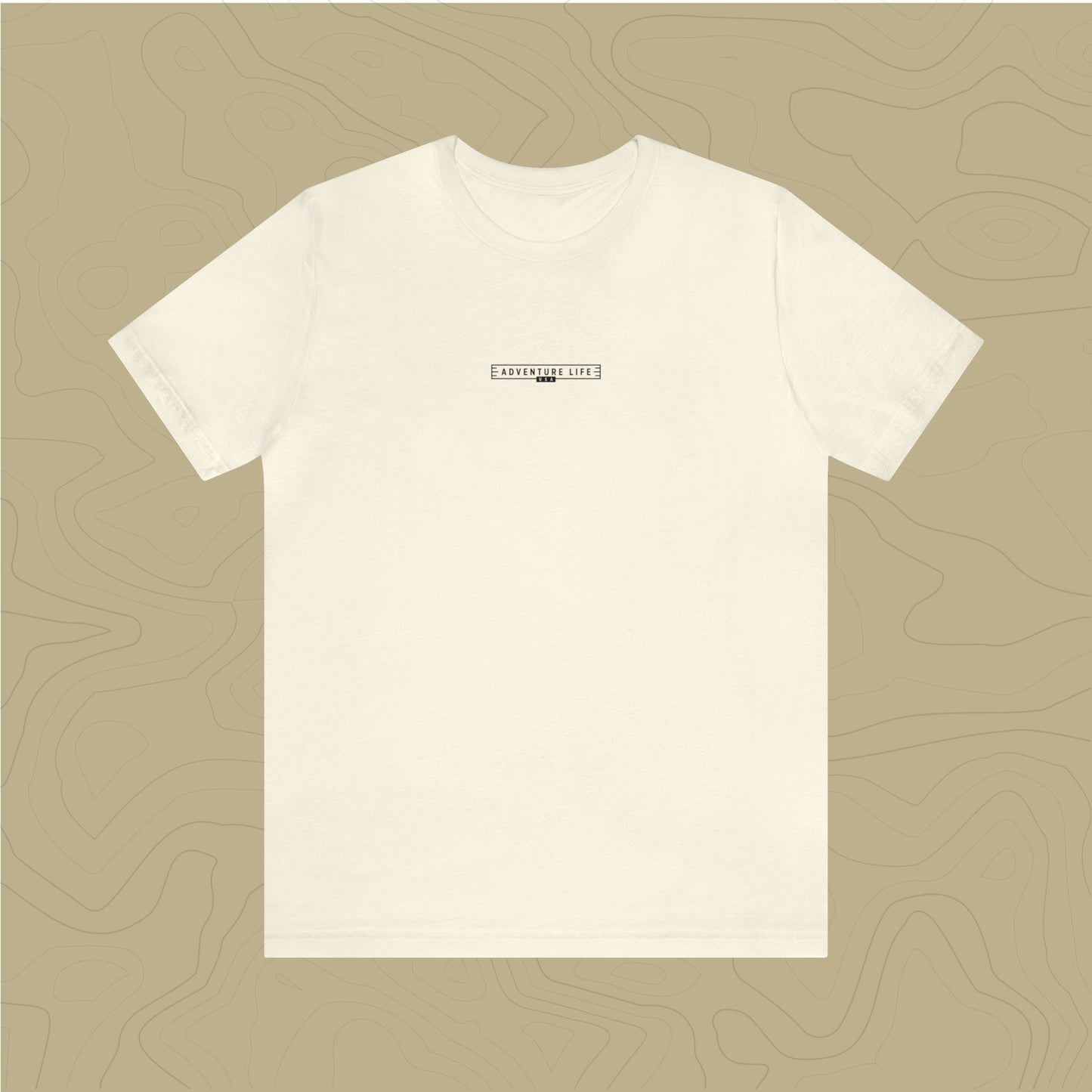 Cuyahoga Valley National Park - Adventure Life Trail Topographic Garment Dyed Tee