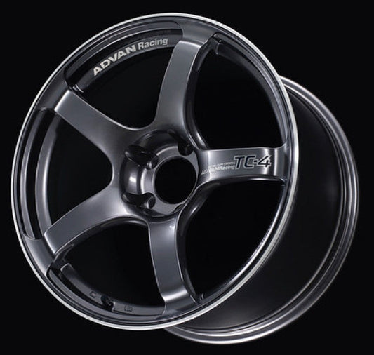 Advan TC4 17x7.0 +42 4x100 Racing Gunmetallic and Ring Wheel