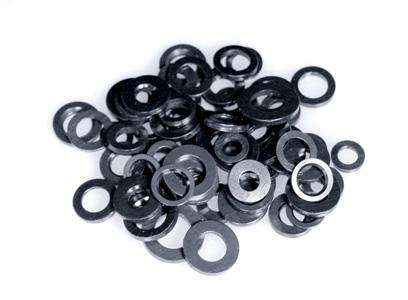 ARP M10 ID .850inOD Black Chamfer Washers (2 pack)