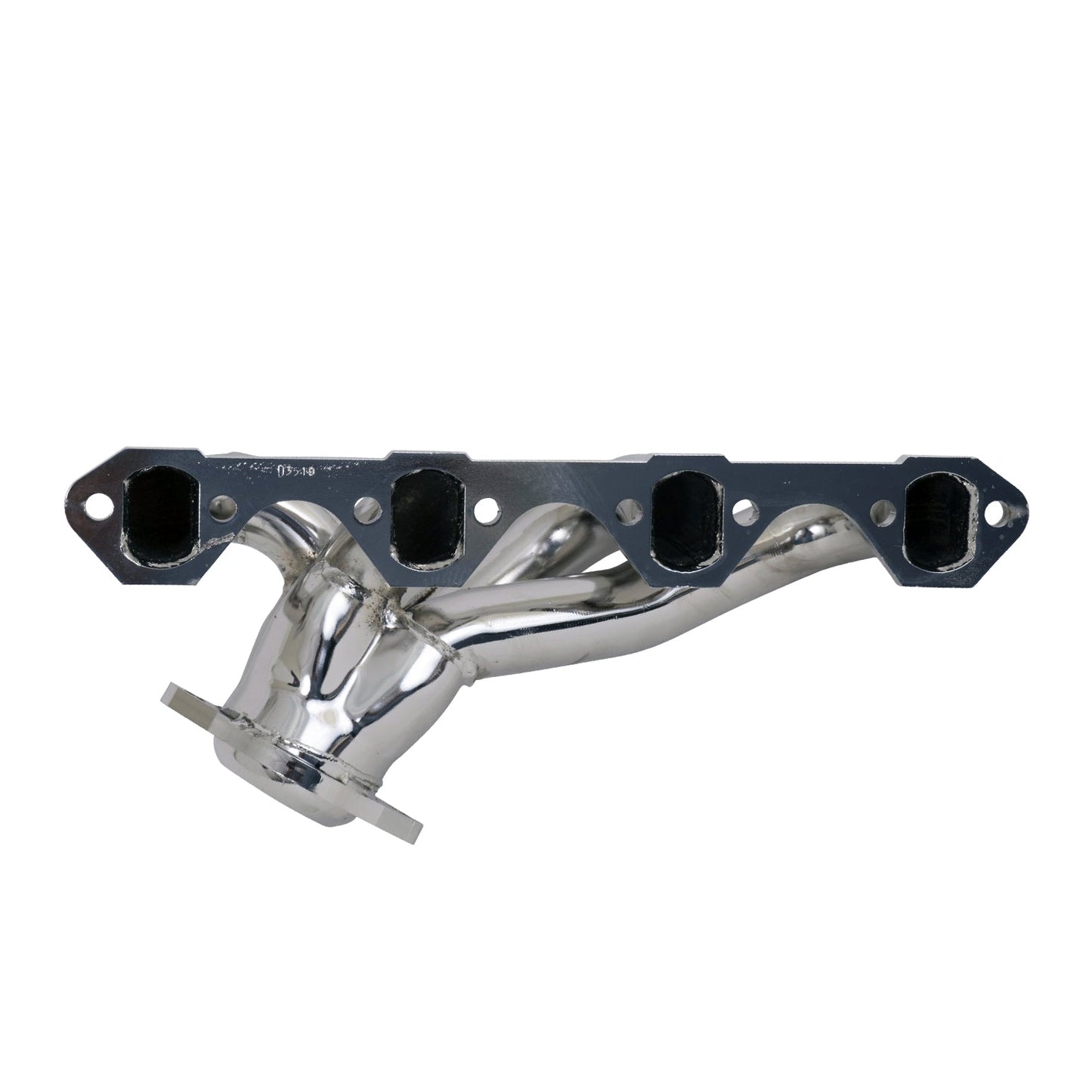 Ford F150 302 5.0 1-5/8 Shorty Exhaust Headers Polished Silver Ceramic 87-95