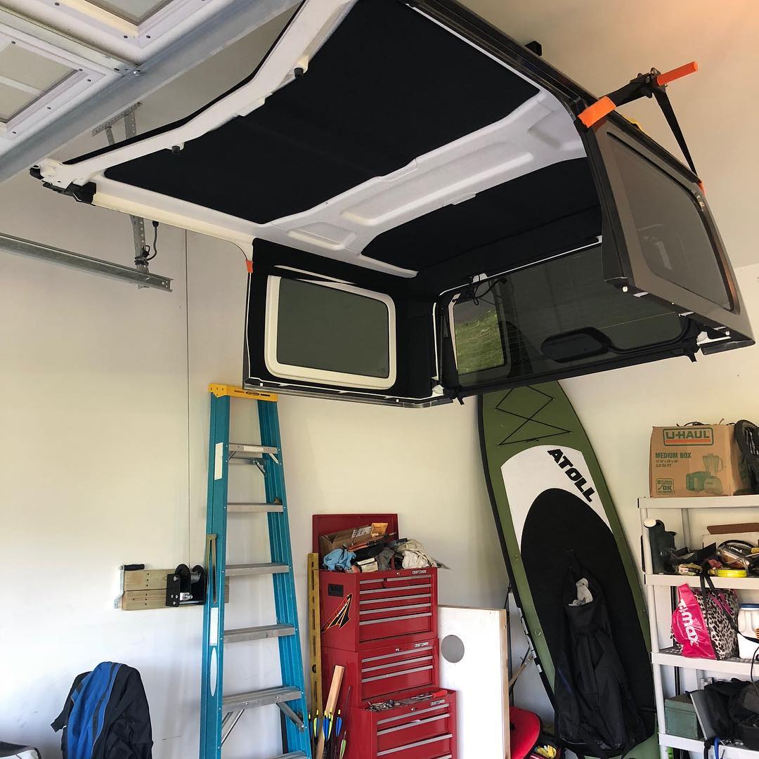 J-BARR: Jeep Wrangler Hardtop Removal Hoist and Storage System