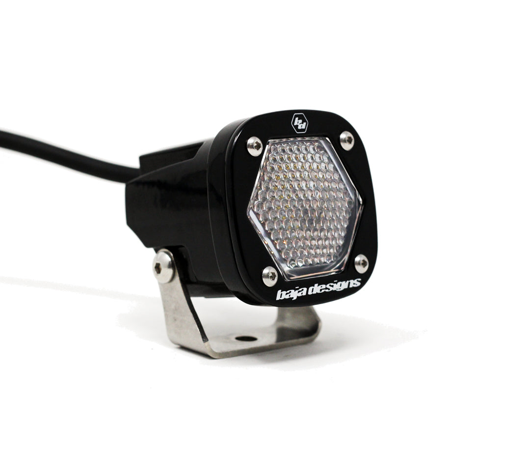 S1 Work/Scene LED Light with Mounting Bracket Single Baja Designs - 380006