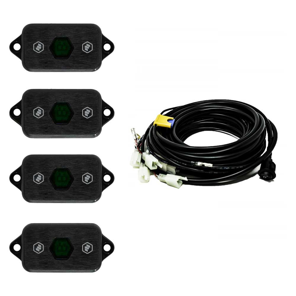 LED Rock Light Green Baja Designs - 398047
