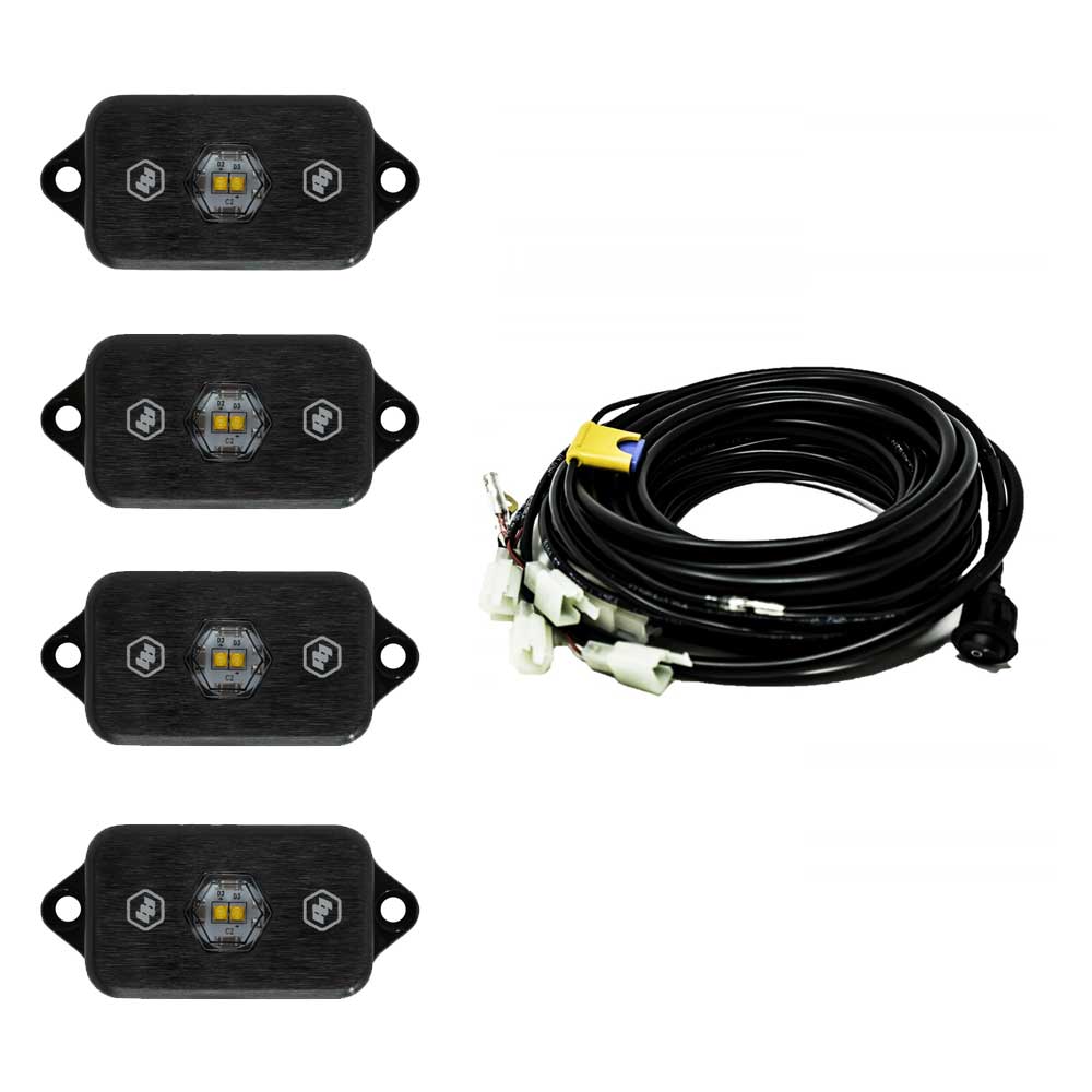LED Rock Light Clear Baja Designs - 398050