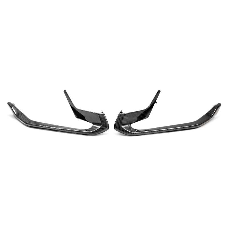 Anderson Composites 20-22 Ford Mustang Shelby GT500 Carbon Fiber Front Bumper Trim