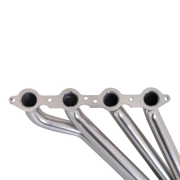 Chevrolet Camaro SS 1-7/8 Long Tube Exhaust Headers With High Flow Cats Polished Silver Ceramic 10-15