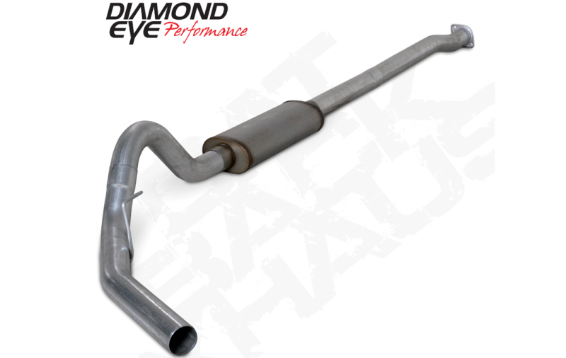 Diamond Eye KIT 3in Catback Single SS 16-18 Ford F-150 Eco-Boost / V8