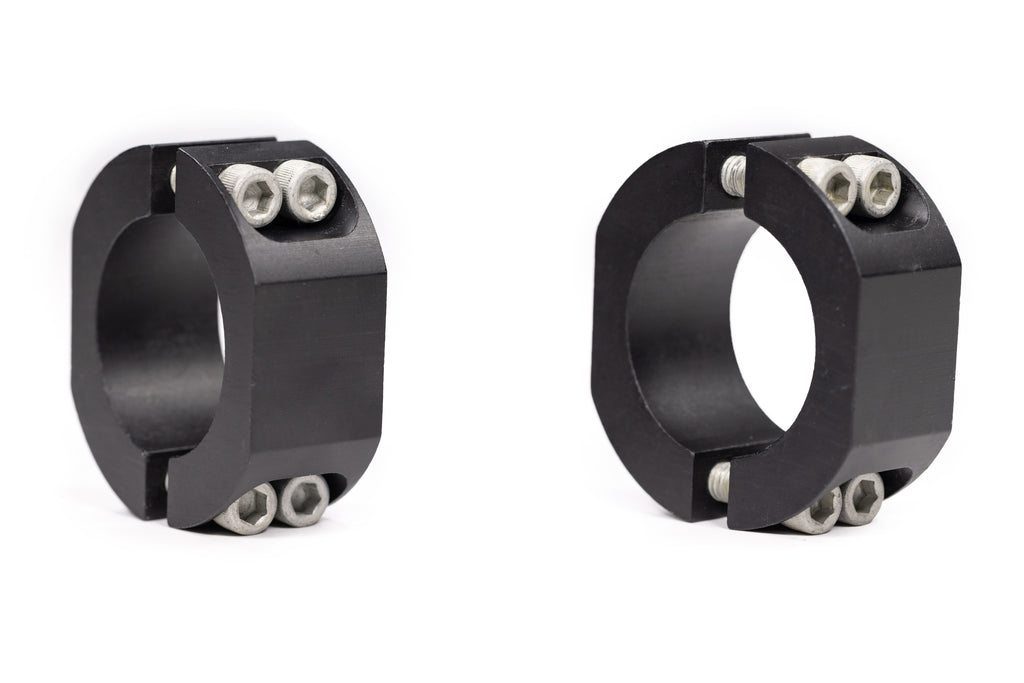 Jeep Low Profile Track Bar Clamps Yeti XD For 07-24 Wrangler JK/JL/Gladiator Steer Smarts