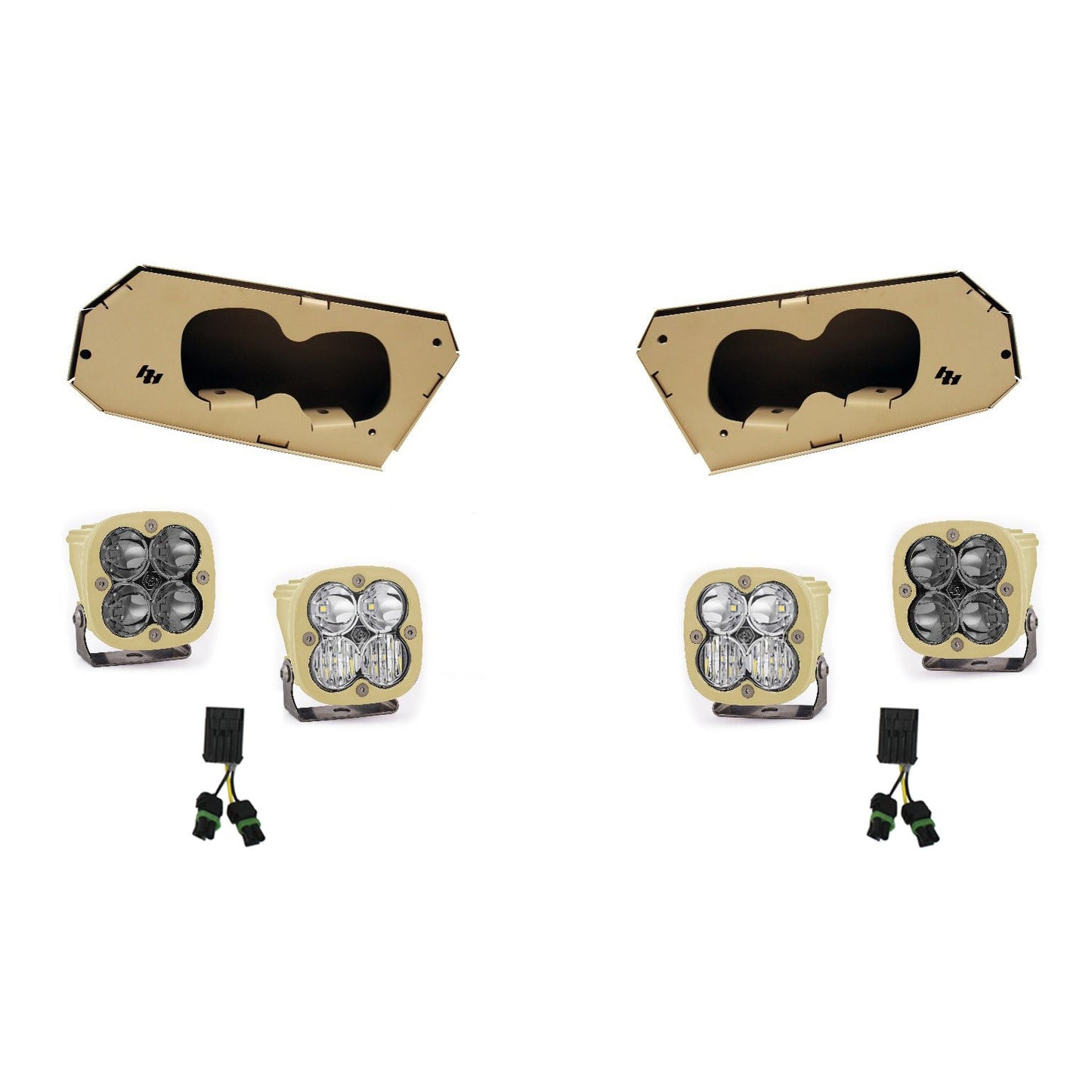 Polaris Dagor Headlight Kit Baja Designs - 447026