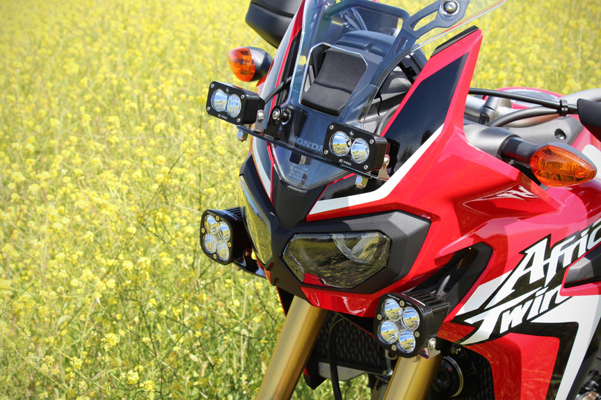 Honda Africa Twin Windscreen Mount Kit Sportsmen Baja Designs - 447029