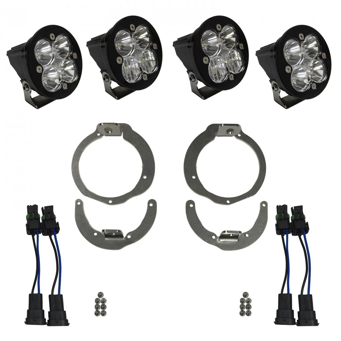Can-Am Headlight Kit 13-16 Maverick/11-16 Renegade Kit Sportsmen Baja Designs - 447044