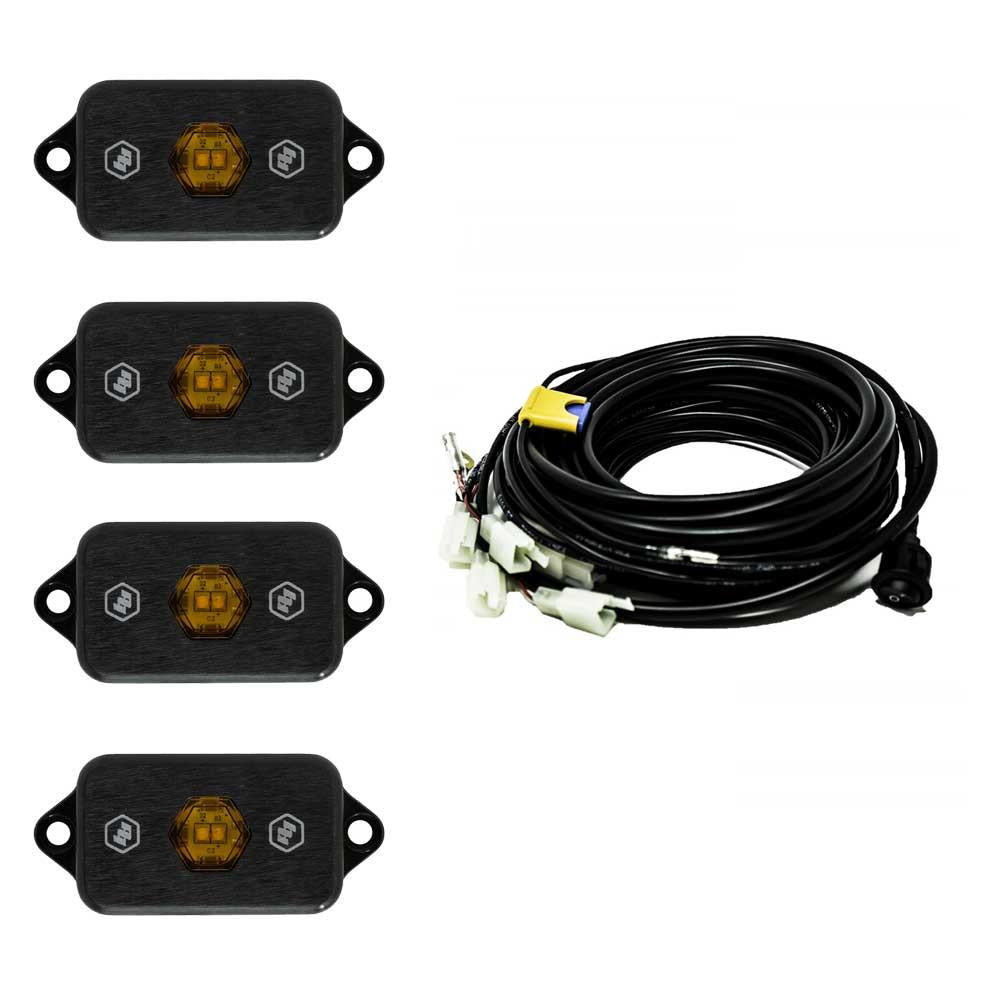 Rock Light Kit Universal Baja Amber Baja Designs - 447056