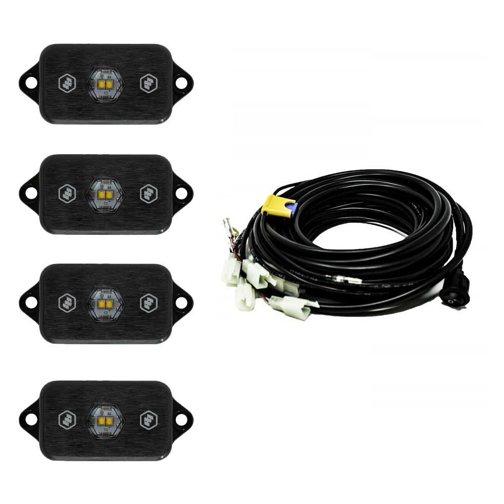 Universal Rock Light Kit White Baja Designs - 447059