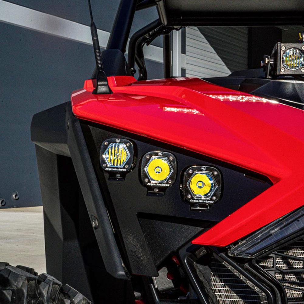 RZR Pro XP Headlight Kit For 20-On Polaris RZR Pro XP Unlimited Baja Designs - 447157