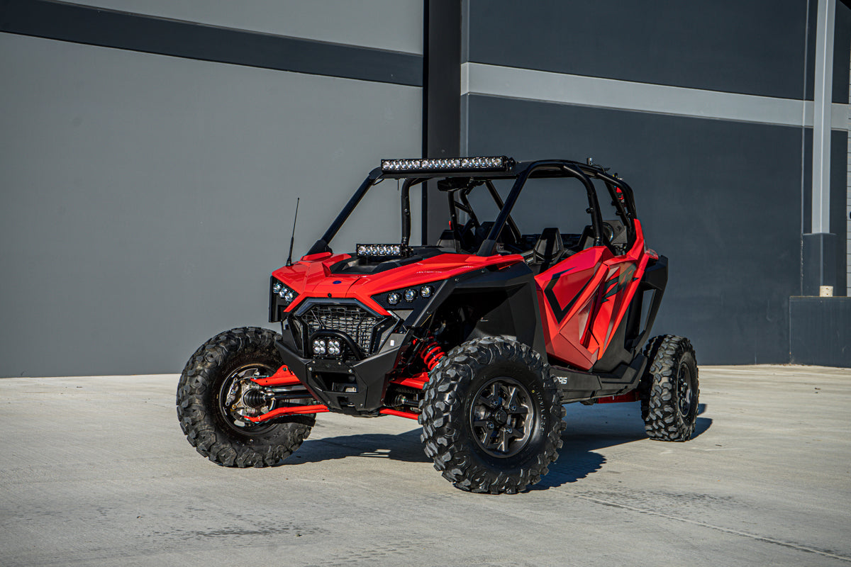 Polaris RZR Pro XP Lower Bumper LED Light Kit Sport D/C Baja Amber Baja Designs - 447170