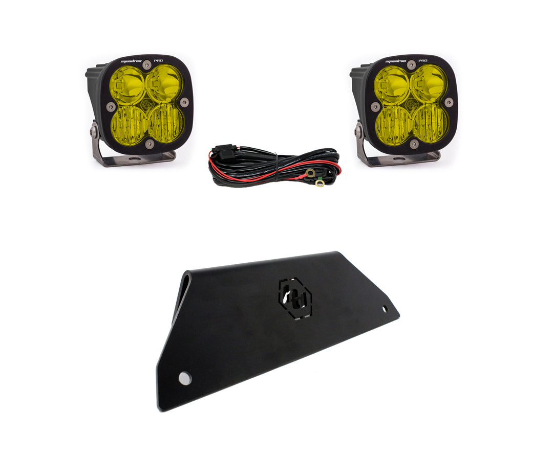 Polaris RZR Pro XP Lower Bumper LED Light Kit Pro D/C Amber Baja Designs - 447172