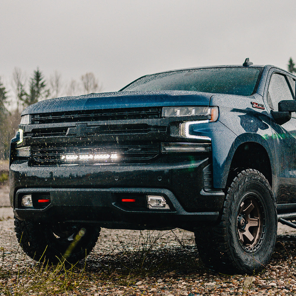 Silverado 1500 Grille Mount Kit 2019-Chevy Silverado 1500 S8 w/ 20 Inch S8 Baja Designs - 447519