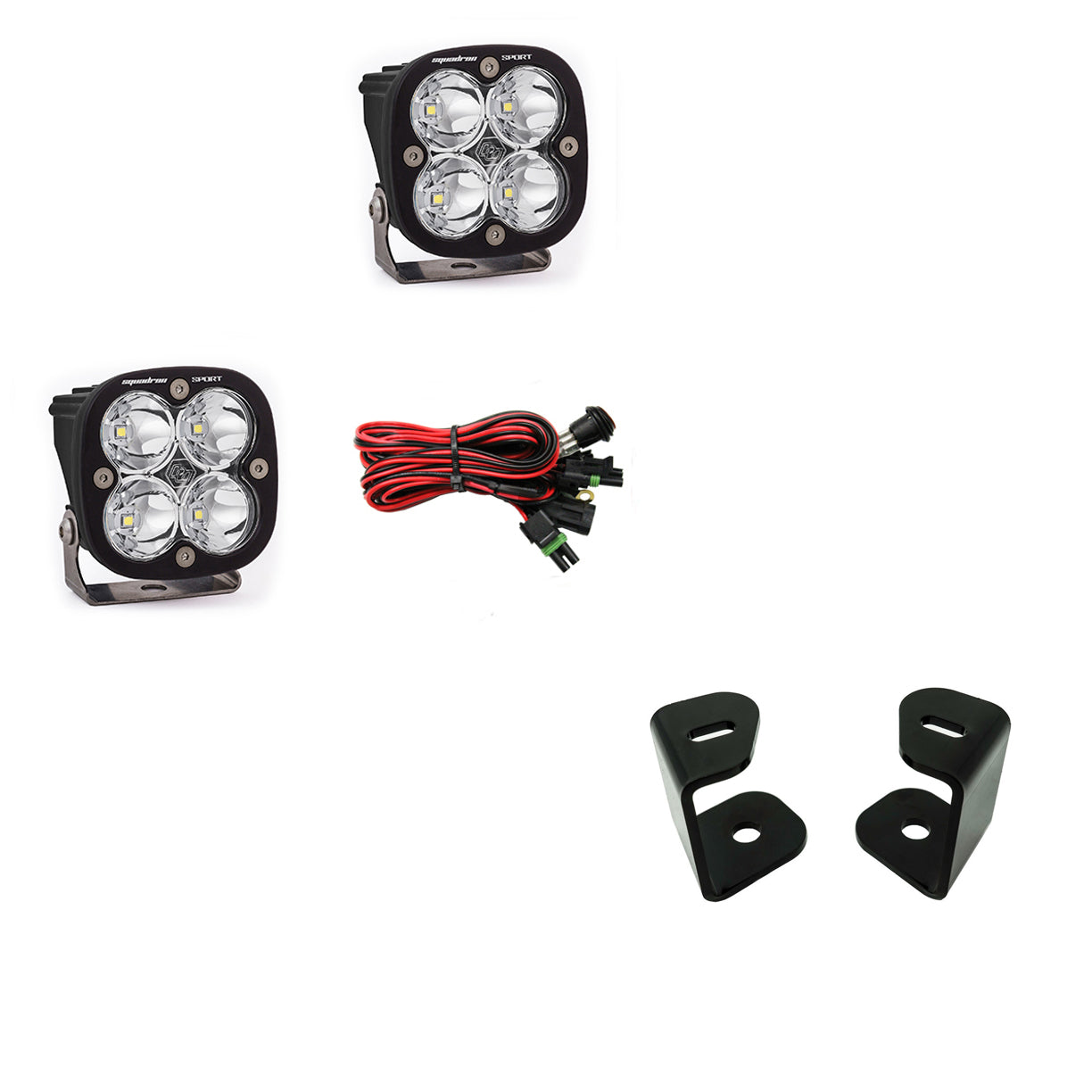 Dodge Ram 1500 09-19 A-Pillar Kit Squadron Sport Baja Designs - 447521