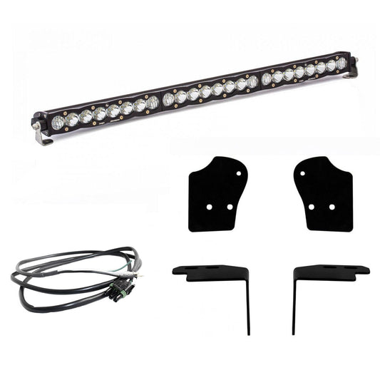 17-20 Ford Raptor 30 Inch S8 Grille LED Light Bar Kit Baja Designs - 447561