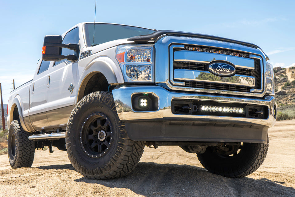 Super Duty Fog Lights Squadron Sport 11-16 Super Duty Fog Pocket Kit Baja Designs - 447630