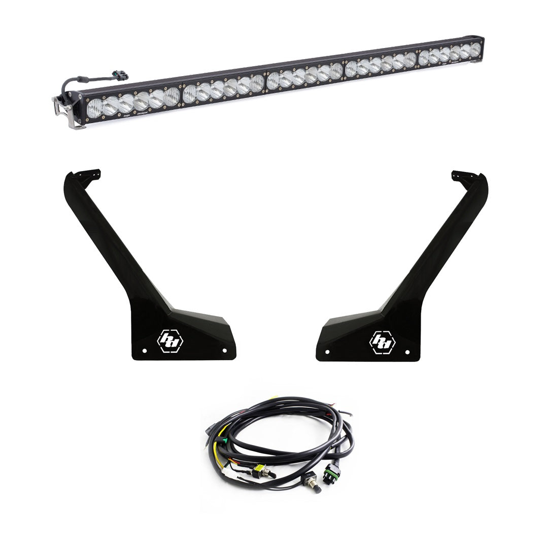 Jeep JL/JT Roof Bar LED Light Kit 50 Inch OnX6+ Baja Designs - 447666