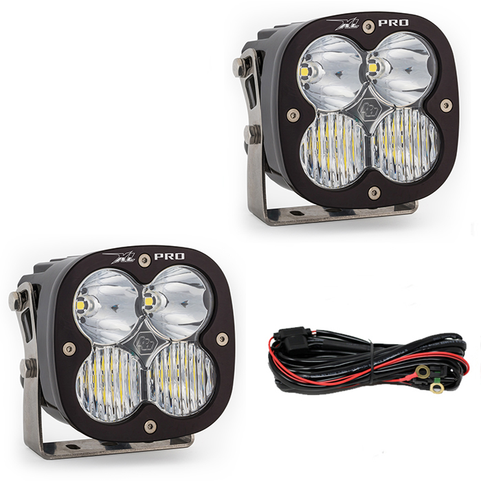 Jeep JL/JT Rubicon Steel Bumper LED Light Kit XL Pro Baja Designs - 447668