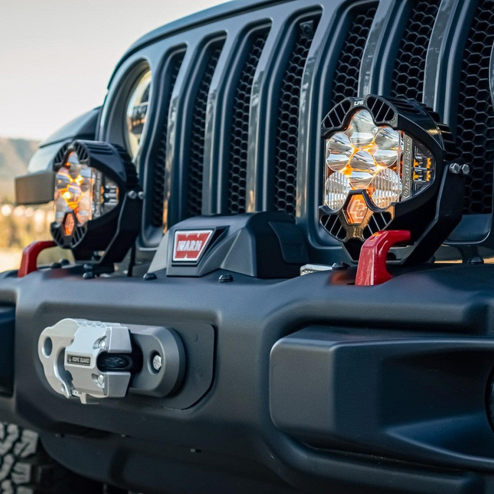 Jeep JL/JT Rubicon Steel Bumper LED Light Kit LP6 Baja Designs - 447671