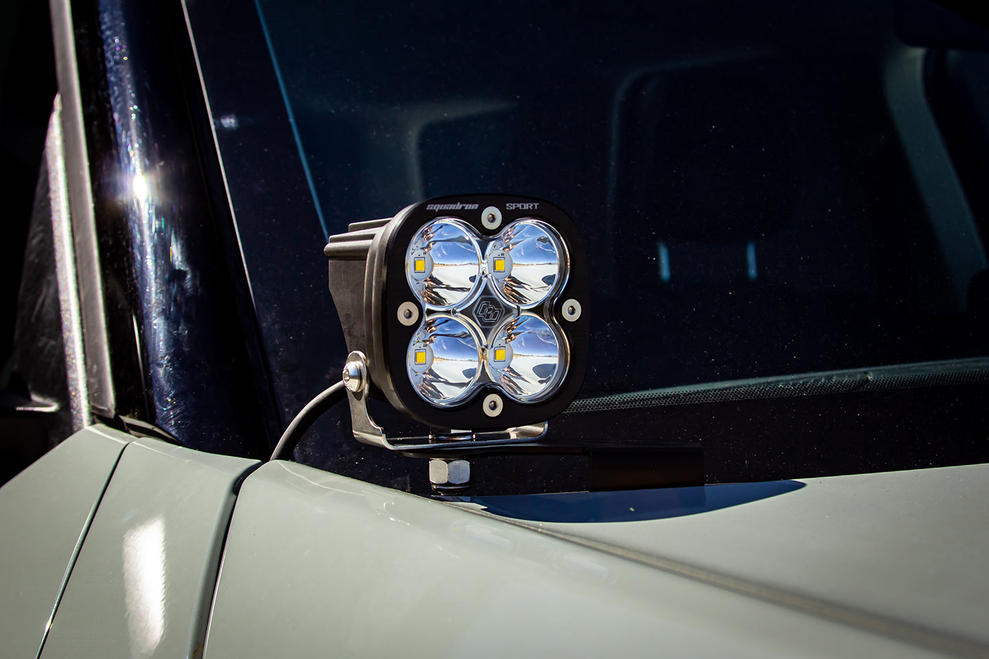 Ford Bronco Sport A-Pillar Kit Squadron Sport Clear Baja Designs - 447687