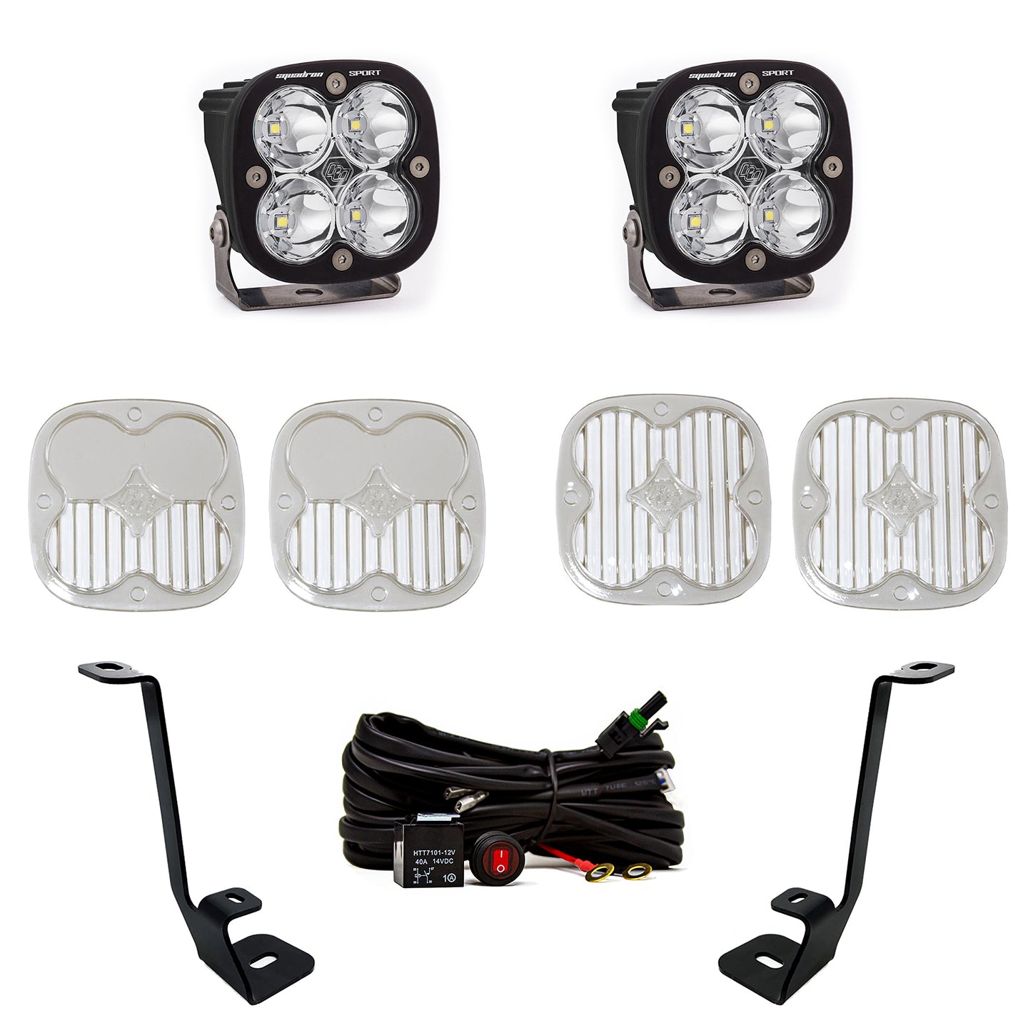 F-150 A Pillar kit Squadron Sport Spot 21-On Ford F150 Baja Designs - 447695