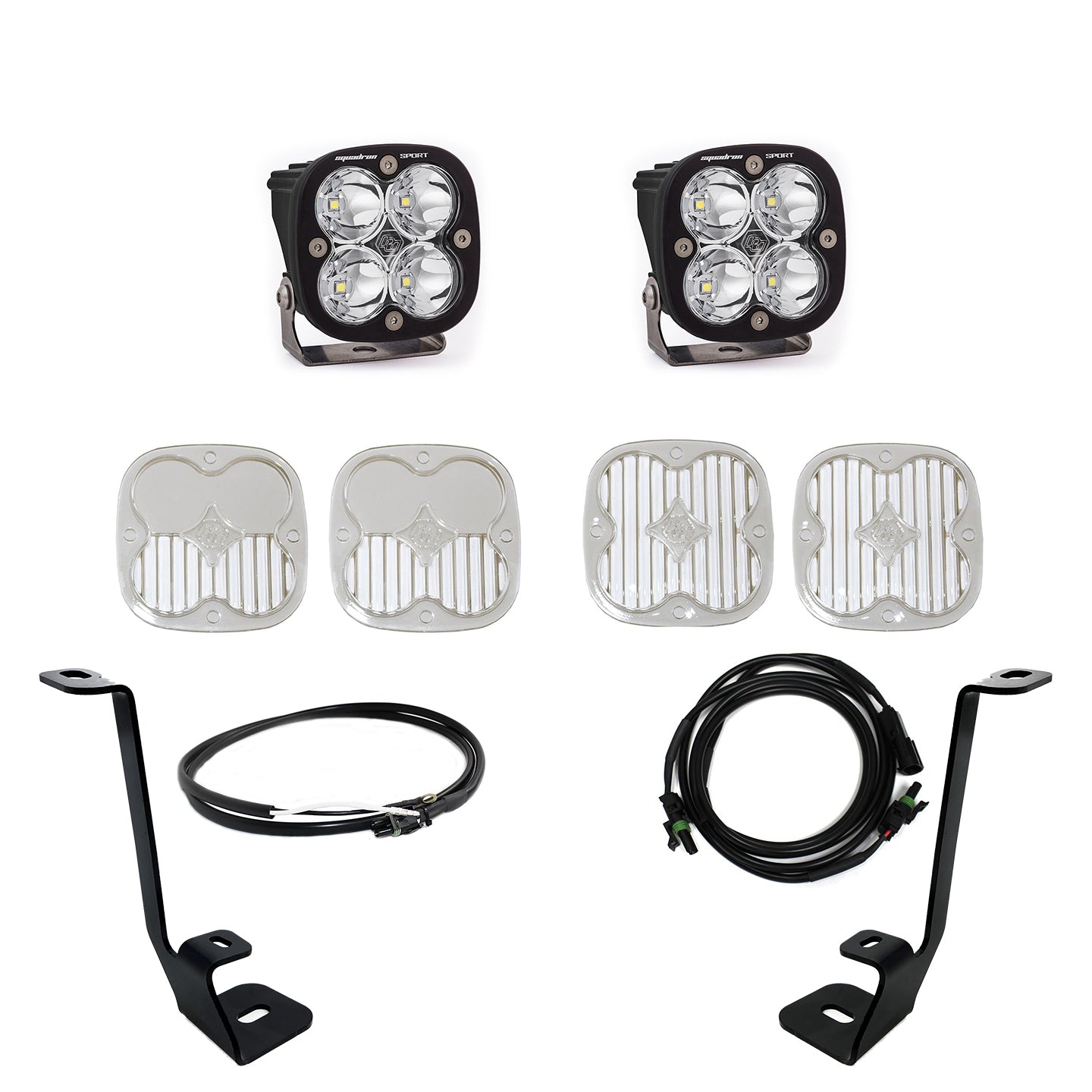 F-150 A Pillar Kit Squadron Sport Spot 21-On Ford F150 W/ Upfitter Baja Designs - 447695UP