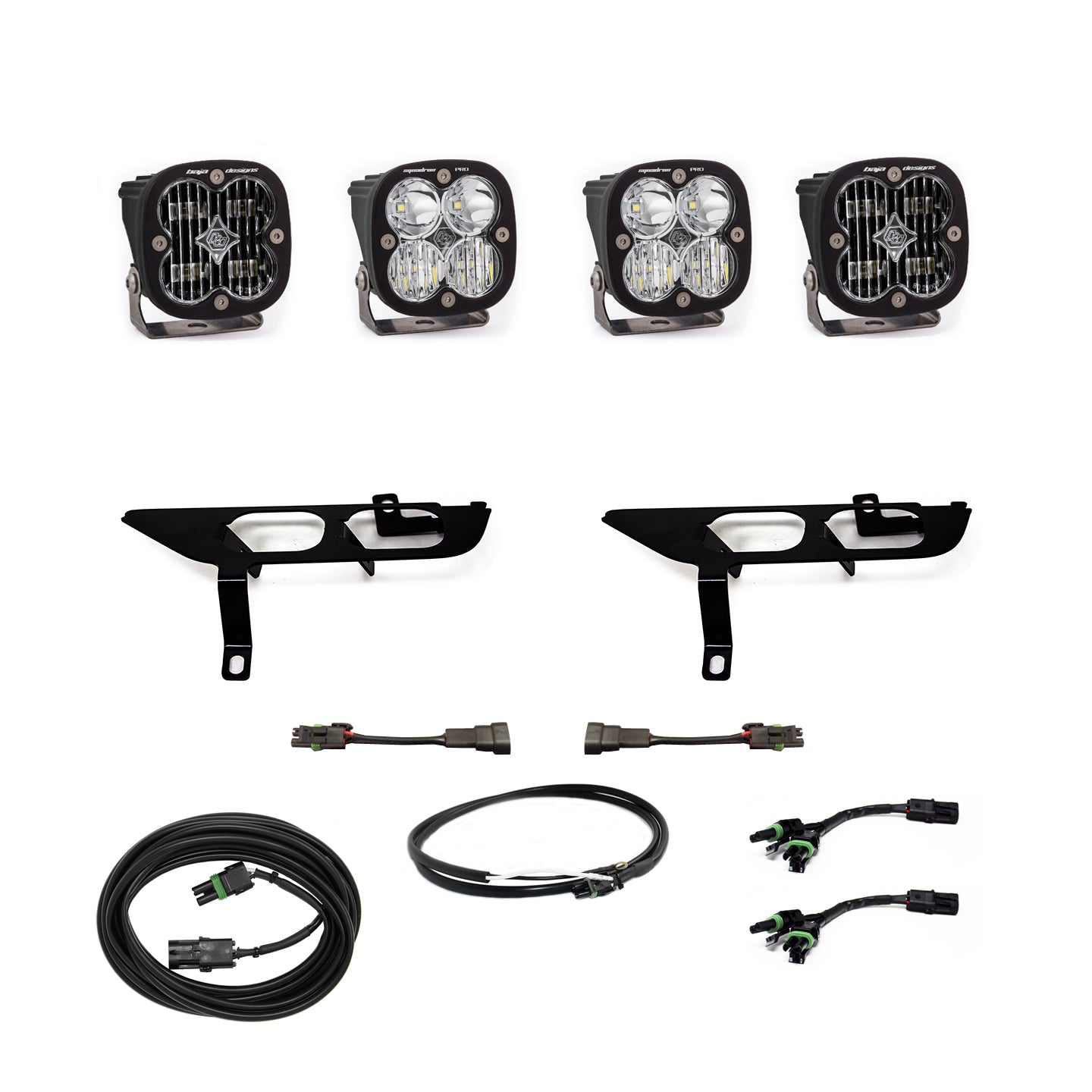 Ford, F150, (21-On), FPK, SAE Clear/Pro DC, Up w/o DRL Baja Designs - 447699UP