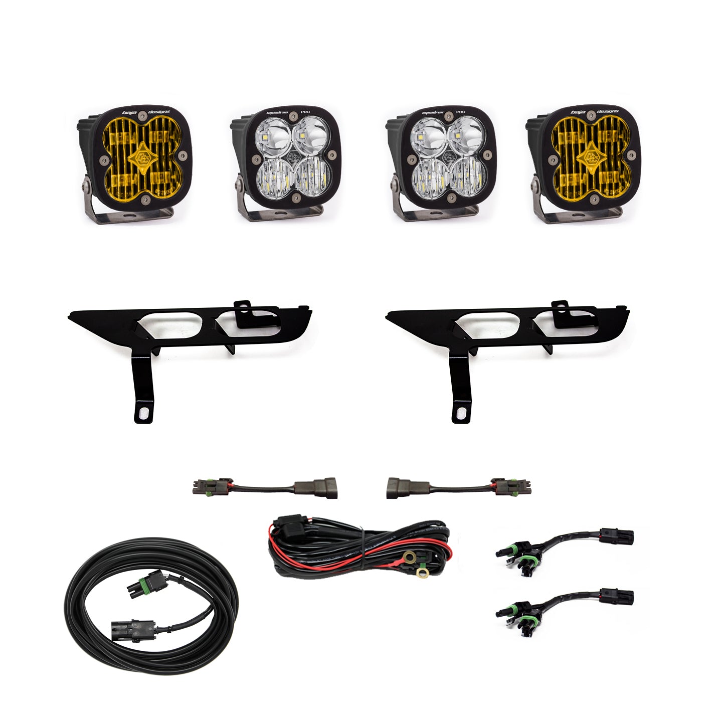 Ford, F150, (21-On), FPK, SAE Baja Amber/Pro DC w/o DRL Baja Designs - 447700
