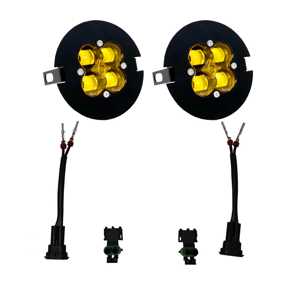Ford/Toyota F-150 Tundra Tacoma SAE Fog Light Kit Baja Amber Baja Designs - 447705