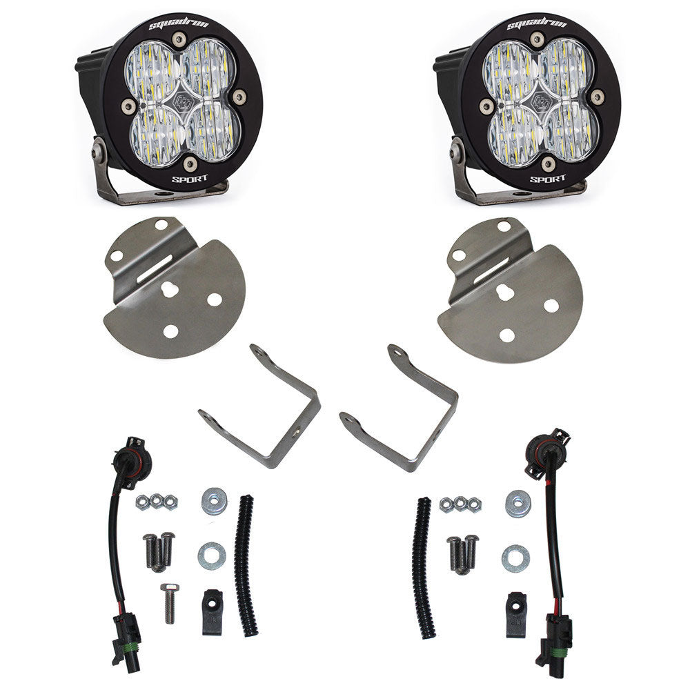 Squadron-R Sport Fog Pocket Kit 15-19 Colorado/Canyon/Silverado/Sierra 2500HD/3500HD Baja Designs - 447712