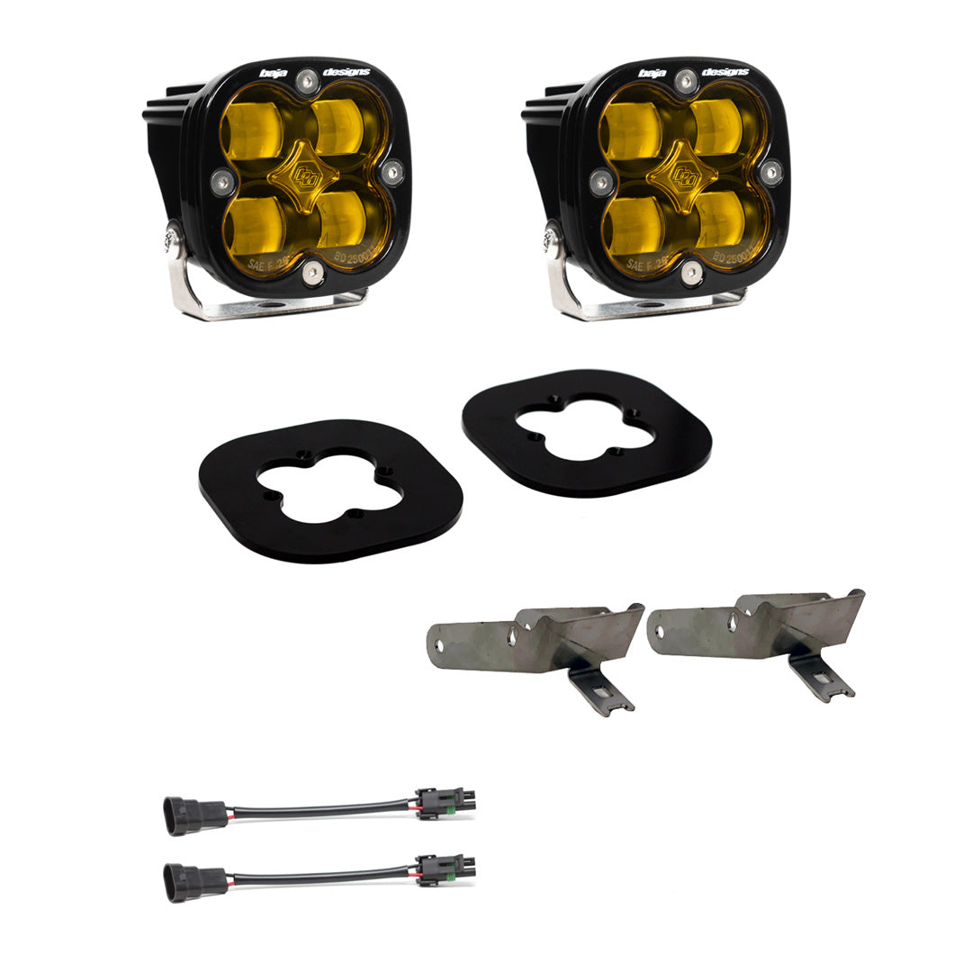 Ford Super Duty (11-16) Fog Pocket Kit SAE Amber Baja Designs - 447731