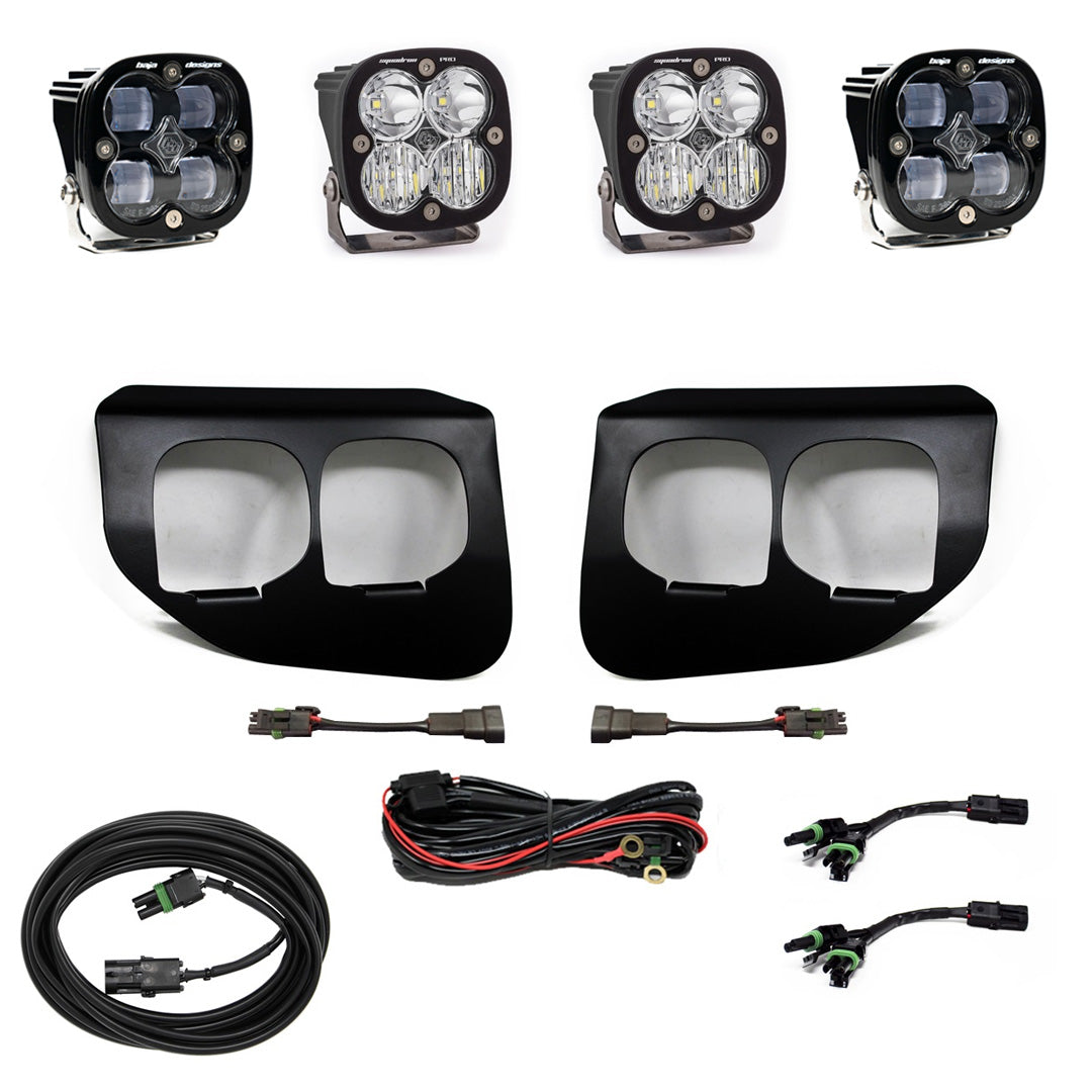 Ford Super Duty (20-22) Fog Lights Dual FPK SAE/Pro DC Baja Designs - 447736