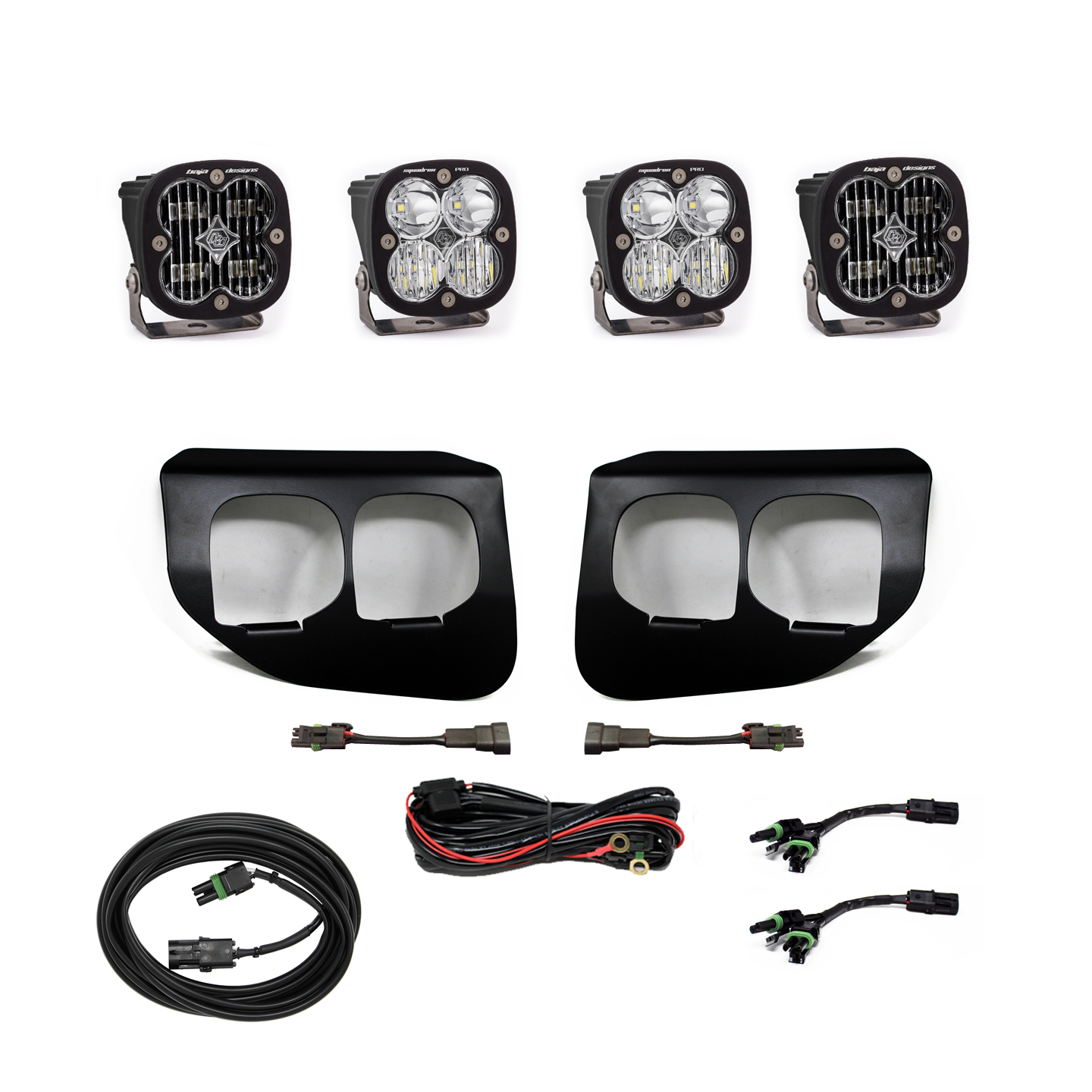 Ford Super Duty (20-22) Fog Lights Dual FPK SAE/Pro DC Baja Designs - 447736