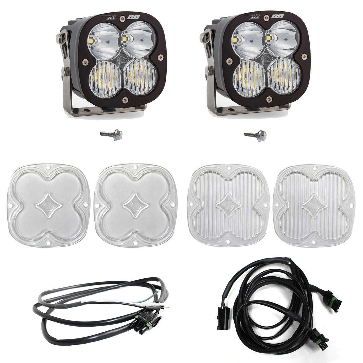 Bronco A Piller Light Kit 21-Up Ford Bronco XL80 D/C w/Upfitter Baja Designs - 447751UP