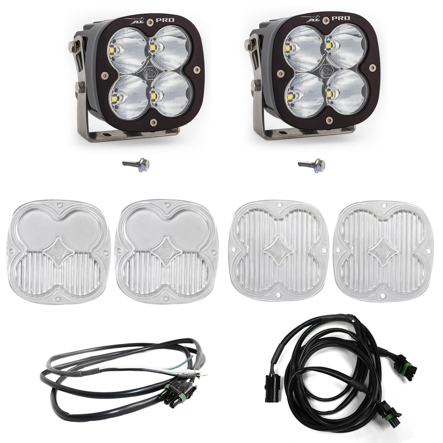Bronco A Piller Light Kit 21-Up Ford Bronco XL Pro Spot w/Upfitter Baja Designs - 447752UP